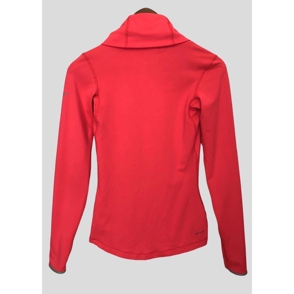 Nike Pro Dri-Fit Neon Cowl Neck Pullover - Picture 8 of 16